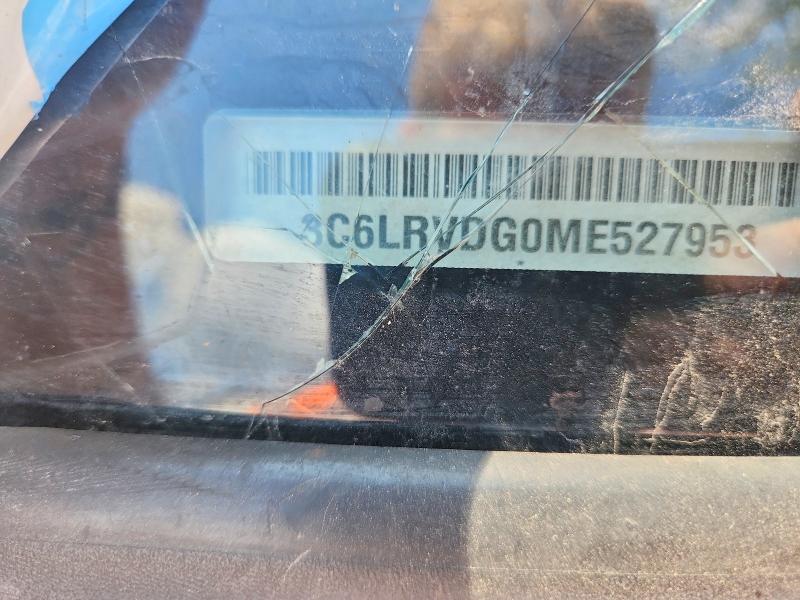 62054196 :رقم المزاد ، 3C6LRVDG0ME527953 vin ، 2021 Ram Promaster 2500 مزاد بيع