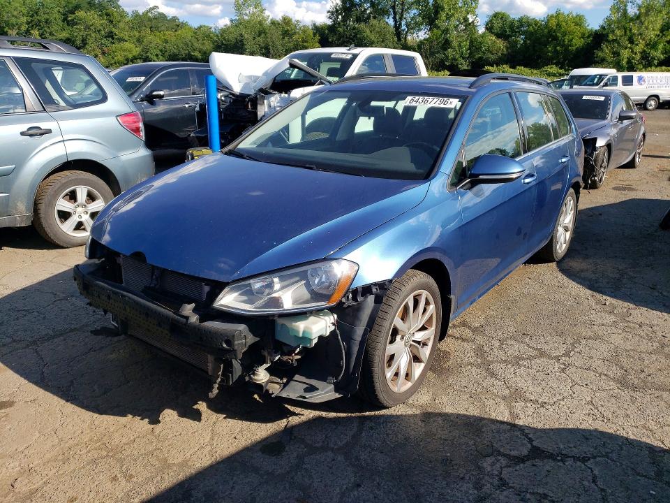 2016 Volkswagen Golf Sportwagen მანქანა იყიდება აუქციონზე, vin: 3VWC17AU2GM508690, აუქციონის ნომერი: 64367796
