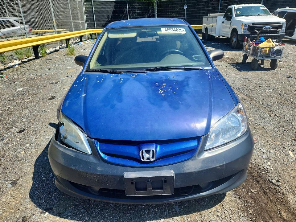Aukcja sprzedaży 2004 Honda Civic, vin: 2HGES16374H619060, numer aukcji: 65658836