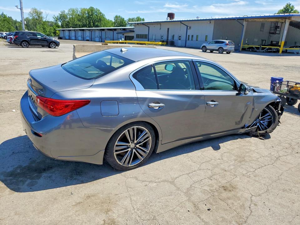 2015 Infiniti Q50 მანქანა იყიდება აუქციონზე, vin: JN1BV7AR6FM415649, აუქციონის ნომერი: 63391666
