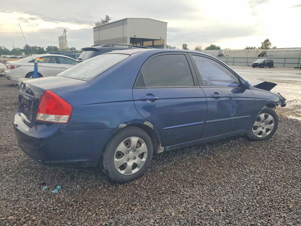 Продажа на аукционе авто 2007 Kia Spectra, vin: KNAFE121175443923, номер лота: 65840586