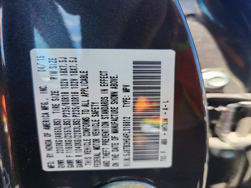 Продаж на аукціоні авто 2015 Acura Rdx, vin: 5J8TB3H54FL018812, номер лоту: 64670946