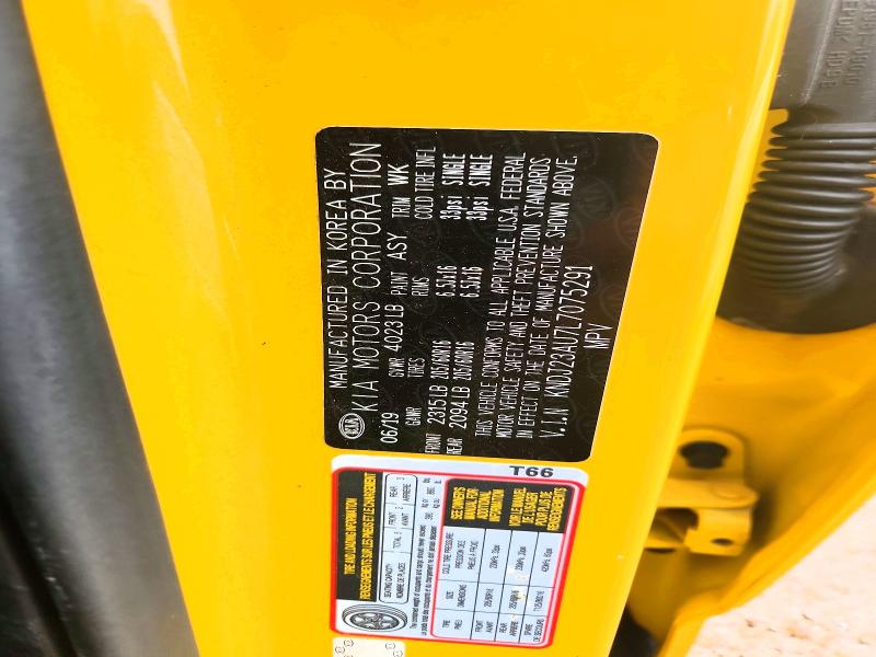 Продаж на аукціоні авто 2020 Kia Soul, vin: KNDJ23AU7L7075291, номер лоту: 66722746