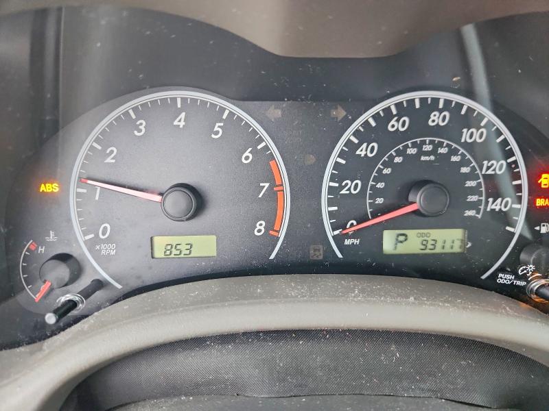 65875596 :رقم المزاد ، 1NXBU40E79Z151631 vin ، 2009 Toyota Corolla مزاد بيع