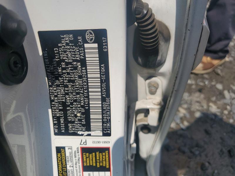 Продаж на аукціоні авто 2014 Toyota Camry, vin: 4T4BF1FK1ER362684, номер лоту: 63882036