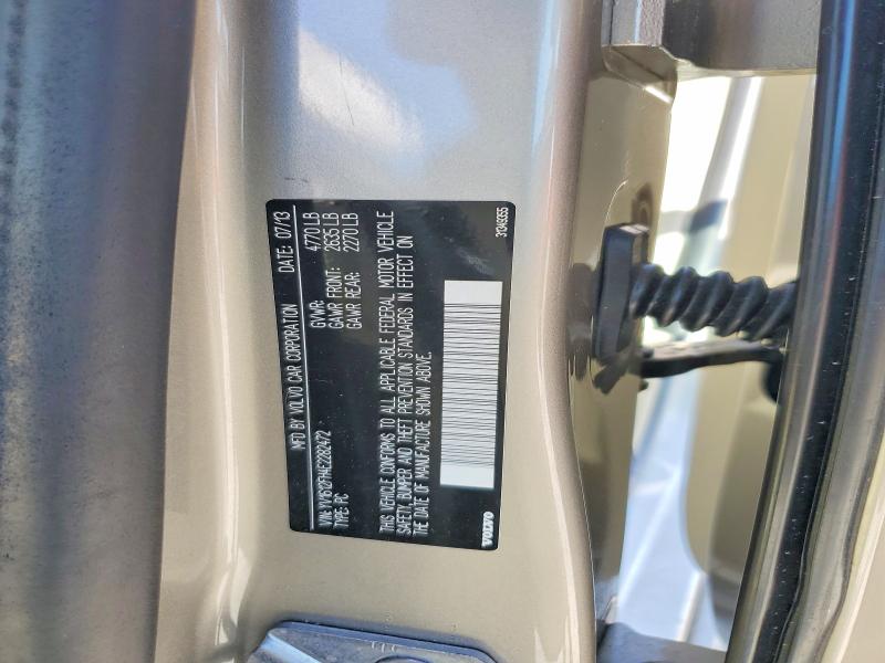 62943436 :رقم المزاد ، YV1612FH4E2282472 vin ، 2014 Volvo S60 مزاد بيع