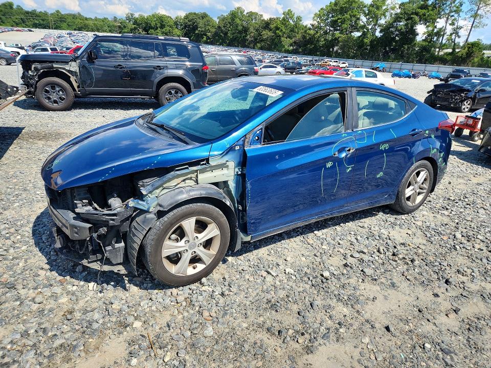 63563606 :رقم المزاد ، KMHDH4AE7GU504653 vin ، 2016 Hyundai Elantra مزاد بيع