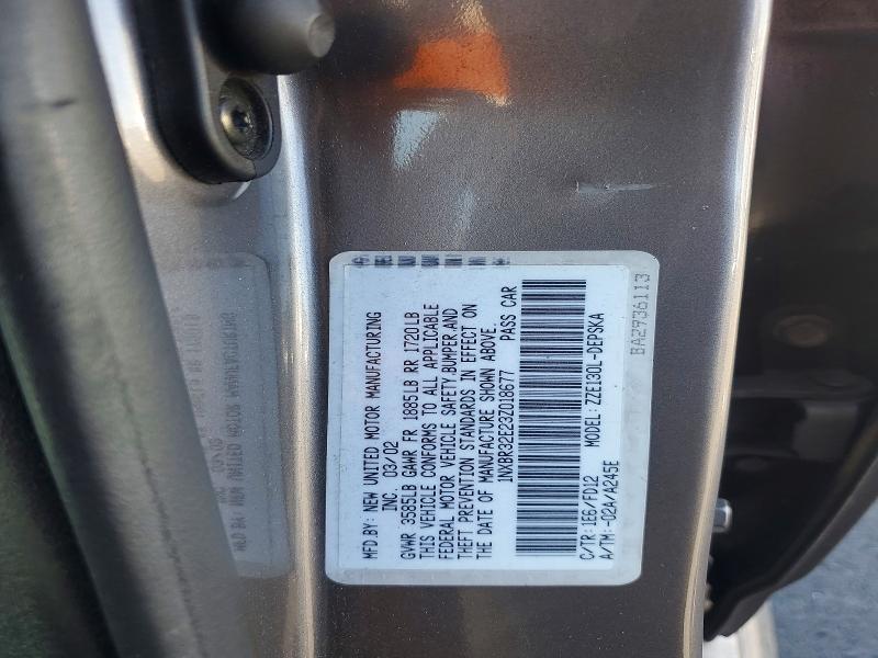 Продаж на аукціоні авто 2003 Toyota Corolla, vin: 1NXBR32E23Z018677, номер лоту: 64489586