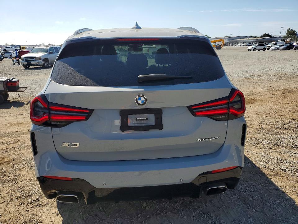 2022 Bmw X3 მანქანა იყიდება აუქციონზე, vin: 5UX53DP06N9J58208, აუქციონის ნომერი: 65001076