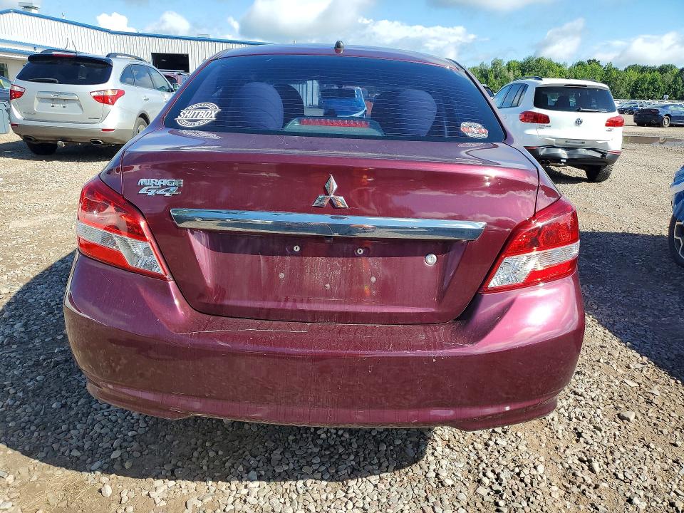 65530996 :رقم المزاد ، ML32F3FJ6LHF13063 vin ، 2020 Mitsubishi Mirage مزاد بيع
