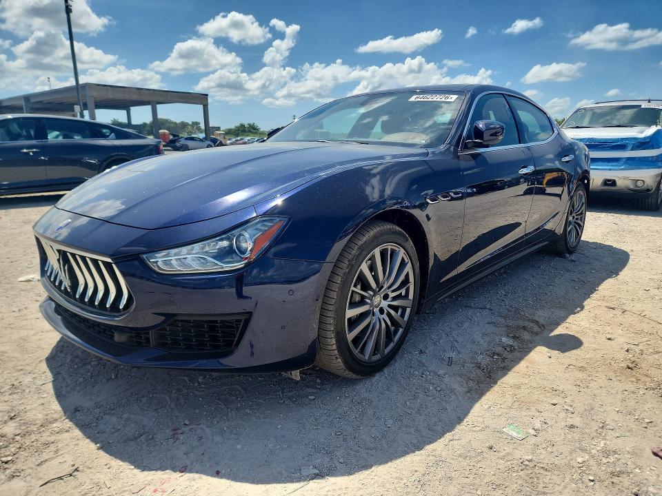 Продажа на аукционе авто 2020 Maserati Ghibli, vin: ZAM57XSA3L1355187, номер лота: 64622726