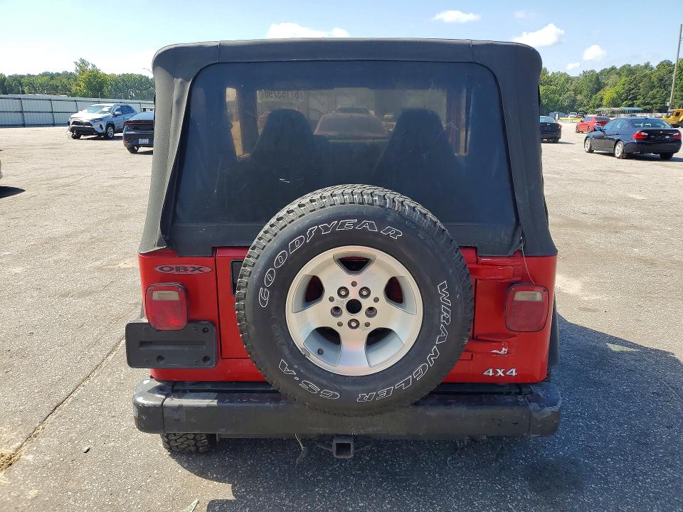 67163796 :رقم المزاد ، 1J4FA49S71P352384 vin ، 2001 Jeep Wrangler / Tj مزاد بيع