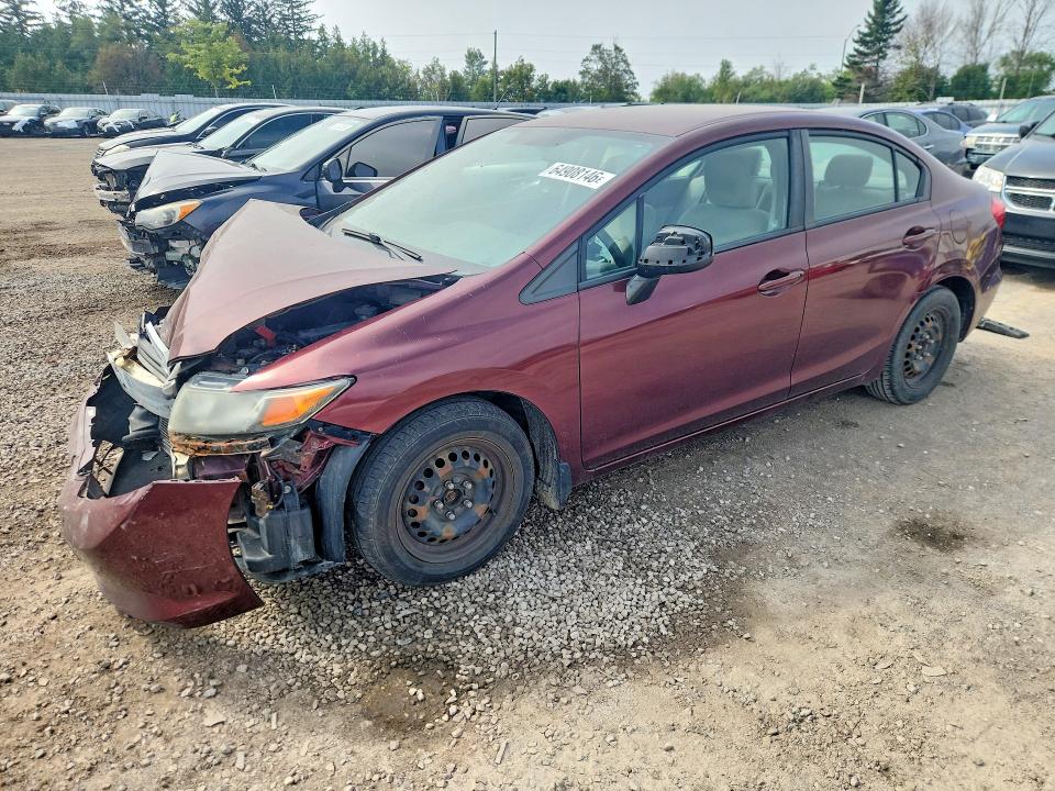 Aukcja sprzedaży 2012 Honda Civic, vin: 2HGFB2F43CH027821, numer aukcji: 64908146