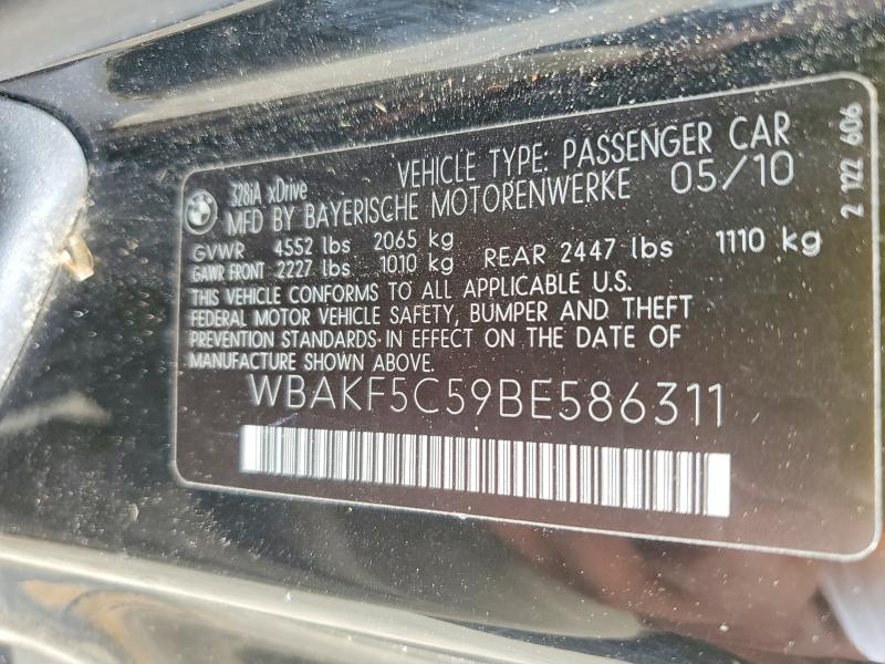Продажа на аукционе авто 2011 Bmw 328, vin: WBAKF5C59BE586311, номер лота: 64918876