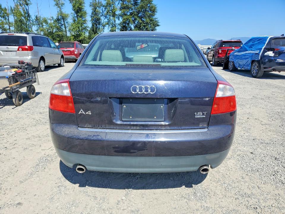 Продаж на аукціоні авто 2002 Audi A4, vin: WAULC68E62A239473, номер лоту: 65379216