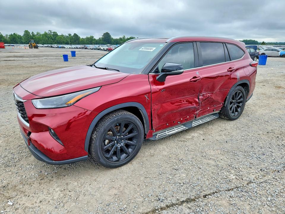 2023 Toyota Highlander მანქანა იყიდება აუქციონზე, vin: 5TDKDRAH0PS039314, აუქციონის ნომერი: 62856656