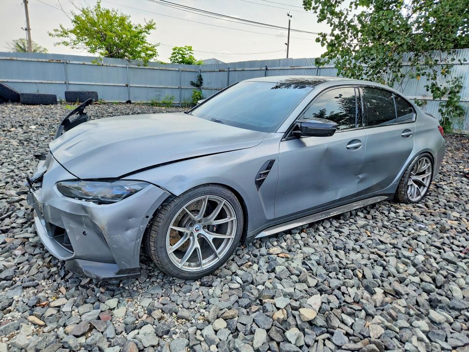 2024 Bmw M3 მანქანა იყიდება აუქციონზე, vin: WBS43AY01RFS52197, აუქციონის ნომერი: 64649726