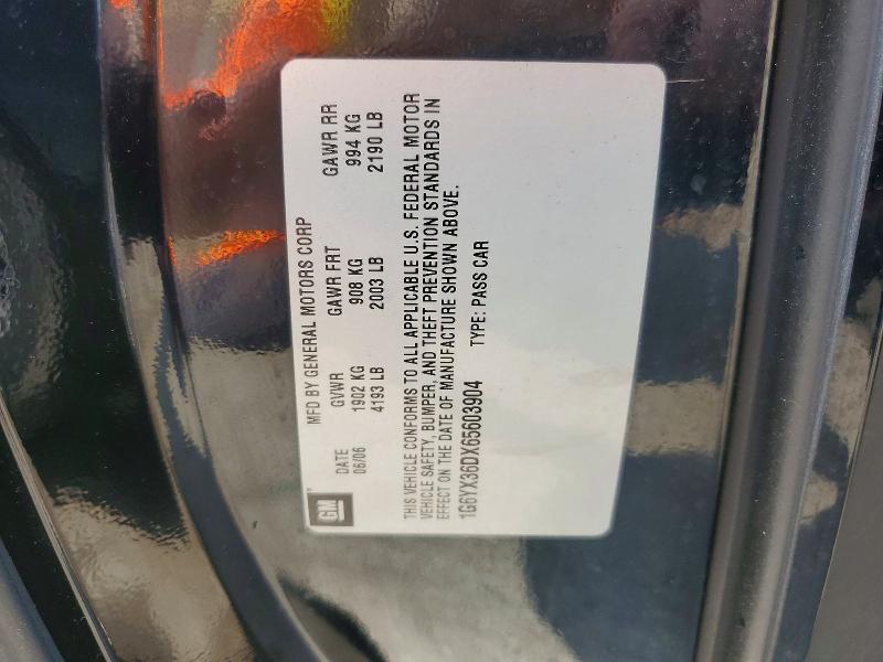 Aukcja sprzedaży 2006 Cadillac Xlr-v, vin: 1G6YX36DX65603904, numer aukcji: 63919446
