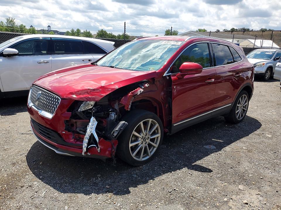 Aukcja sprzedaży 2019 Lincoln Mkc, vin: 5LMCJ3C97KUL50252, numer aukcji: 63642176