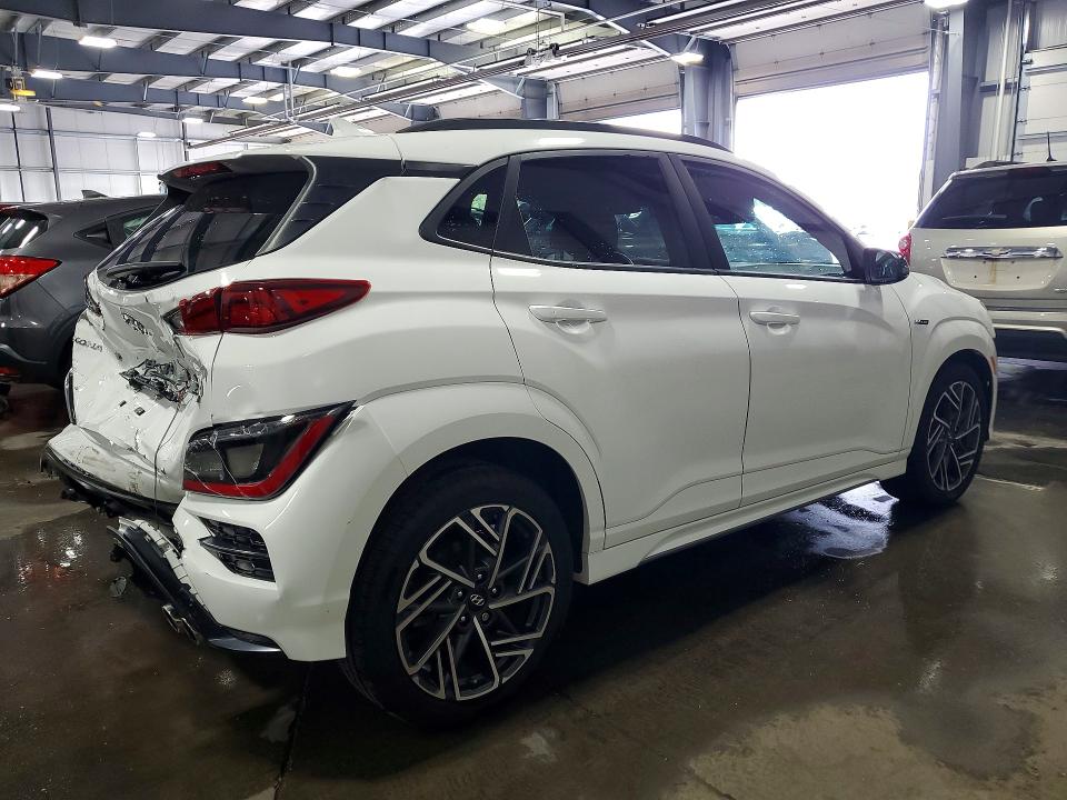 66412526 :رقم المزاد ، KM8K3CA37PU943348 vin ، 2023 Hyundai Kona مزاد بيع