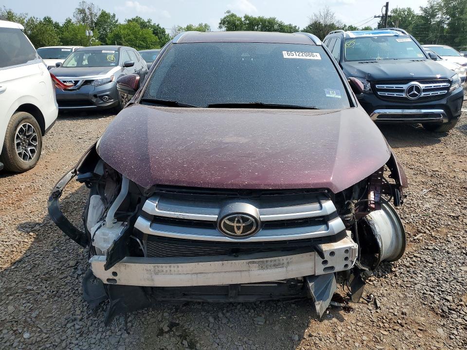 Aukcja sprzedaży 2019 Toyota Highlander, vin: 5TDJZRFH4KS737794, numer aukcji: 65122086