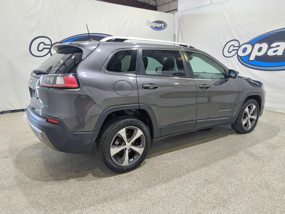 2019 Jeep Cherokee მანქანა იყიდება აუქციონზე, vin: 1C4PJLDB7KD326897, აუქციონის ნომერი: 64327326