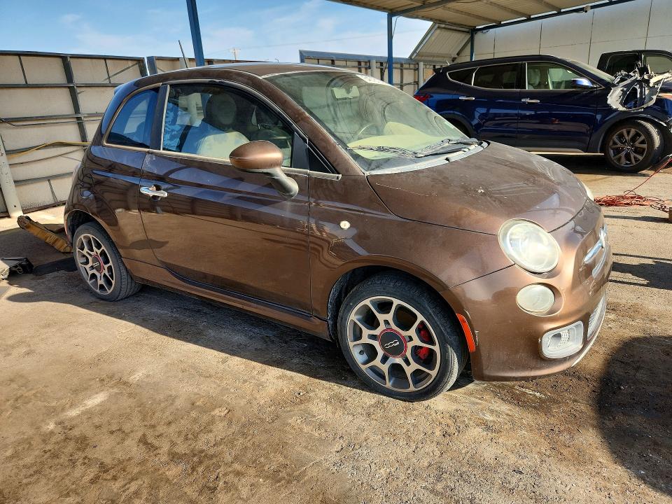 Продаж на аукціоні авто 2013 Fiat 500, vin: 3C3CFFBR8DT596062, номер лоту: 64018136
