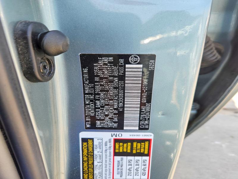 Aukcja sprzedaży 2011 Toyota Camry, vin: 4T1BK3EK0BU611250, numer aukcji: 63935676