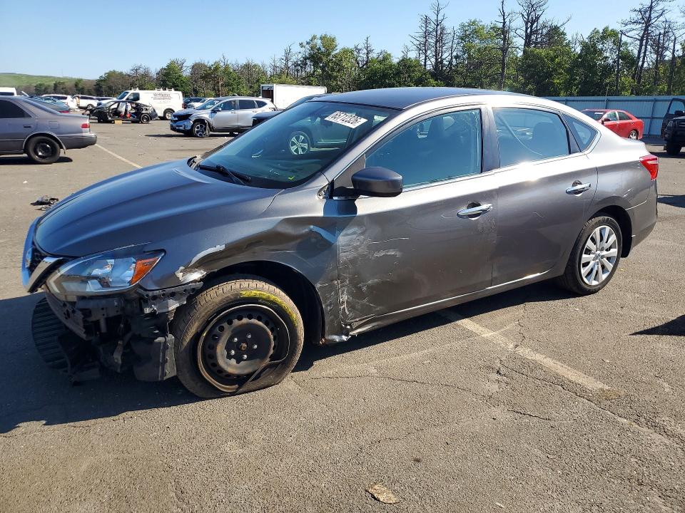 65712326 :رقم المزاد ، 3N1AB7AP1HY222070 vin ، 2017 Nissan Sentra مزاد بيع