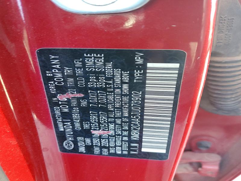 Aukcja sprzedaży 2018 Hyundai Kona, vin: KM8K2CAA5JU073902, numer aukcji: 64125356