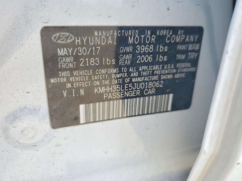 Продаж на аукціоні авто 2018 Hyundai Elantra Gt, vin: KMHH35LE5JU018062, номер лоту: 64736876