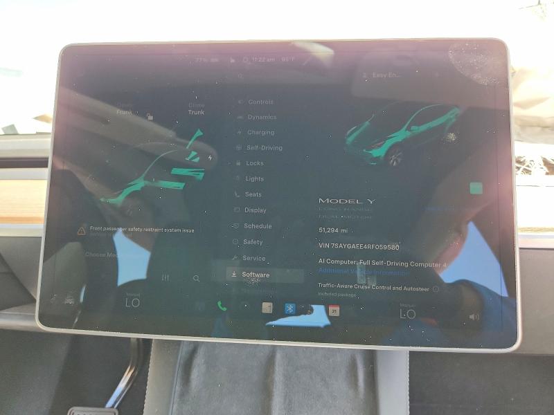 Aukcja sprzedaży 2024 Tesla Model Y, vin: 7SAYGAEE4RF059580, numer aukcji: 66256136
