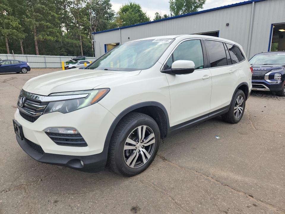2017 Honda Pilot მანქანა იყიდება აუქციონზე, vin: 5FNYF6H56HB103845, აუქციონის ნომერი: 66399846