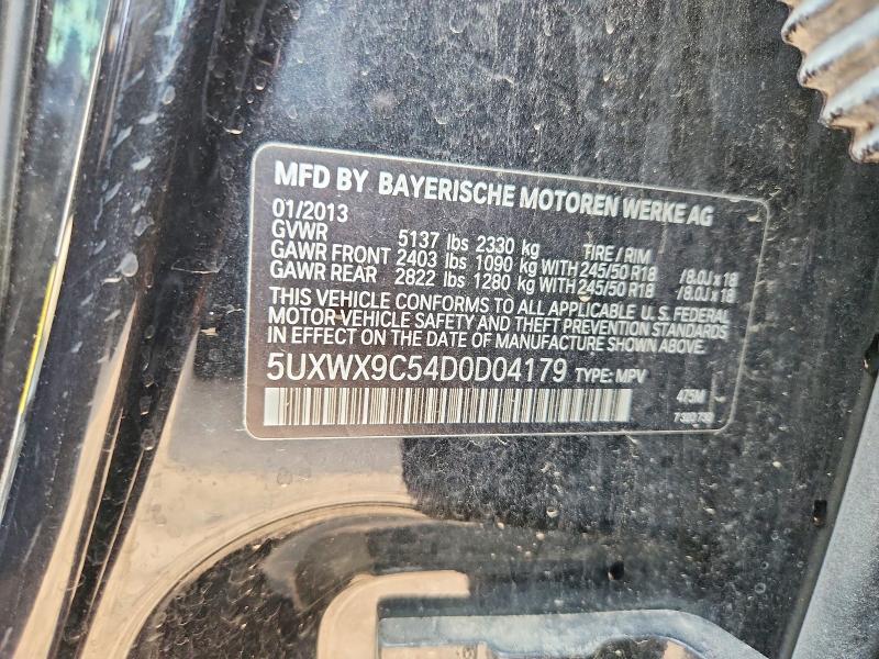 Продажа на аукционе авто 2013 Bmw X3, vin: 5UXWX9C54D0D04179, номер лота: 66352366