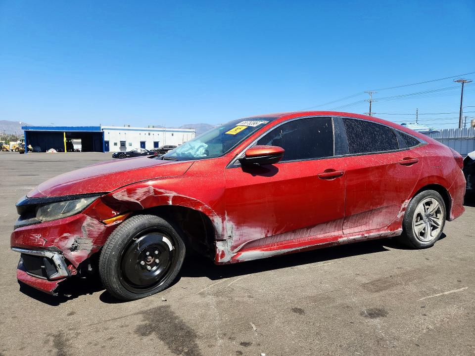 65676396 :رقم المزاد ، 19XFC2F69LE005508 vin ، 2020 Honda Civic مزاد بيع
