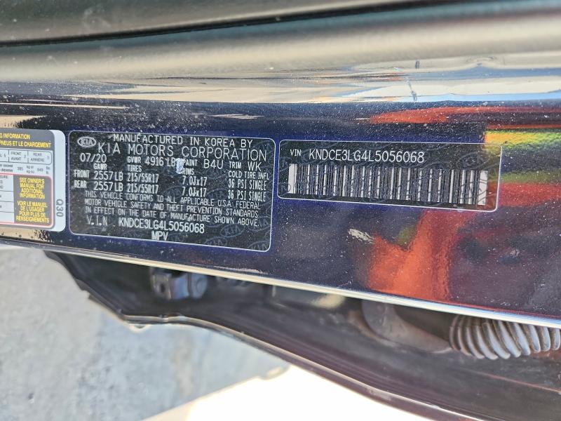 63532816 :رقم المزاد ، KNDCE3LG4L5056068 vin ، 2020 Kia Niro مزاد بيع