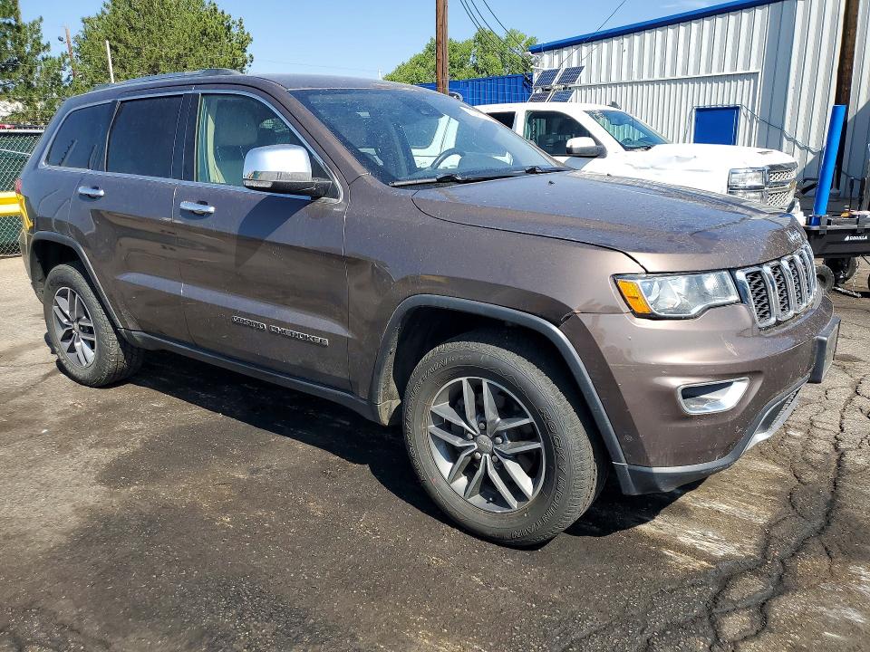 2018 Jeep Grand Cherokee მანქანა იყიდება აუქციონზე, vin: 1C4RJFBG5JC212863, აუქციონის ნომერი: 65472306