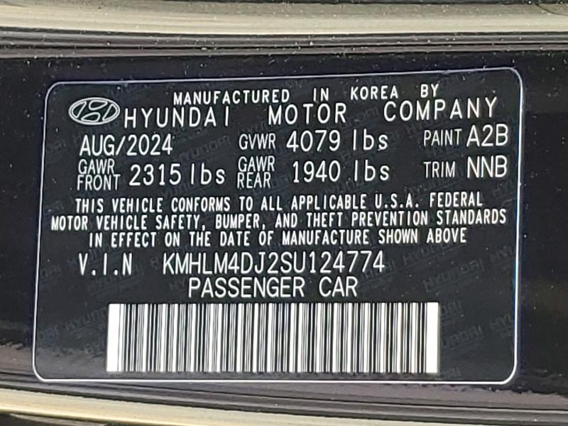 2025 Hyundai Elantra Hybrid მანქანა იყიდება აუქციონზე, vin: KMHLM4DJ2SU124774, აუქციონის ნომერი: 64490516