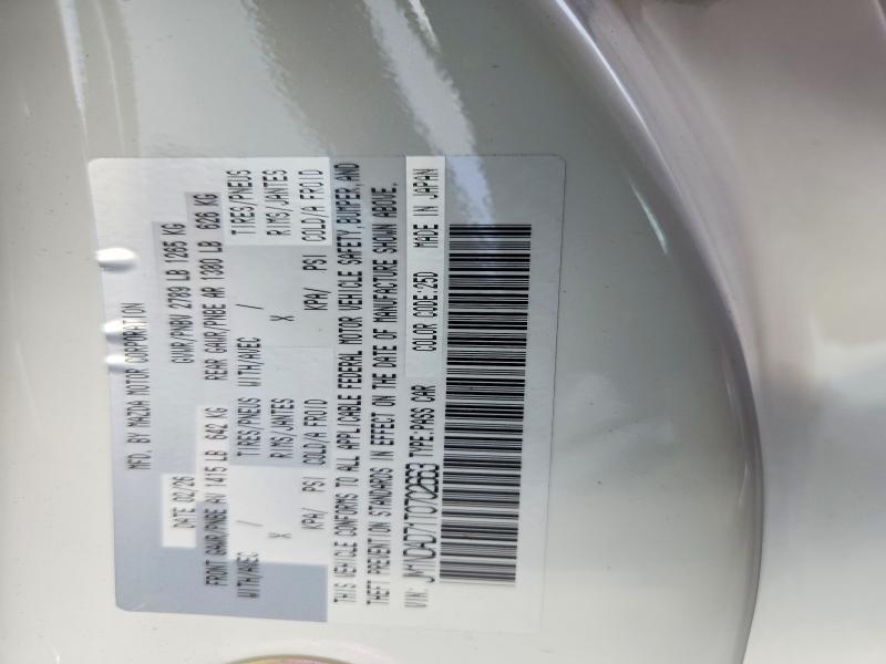 65100606 :رقم المزاد ، JM1NDAD71T0702663 vin ، 2026 Mazda Mx-5 Miata مزاد بيع