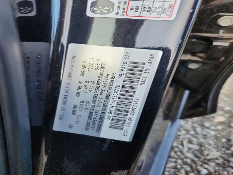 66871496 :رقم المزاد ، JM1BM1N77G1309770 vin ، 2016 Mazda 3 مزاد بيع
