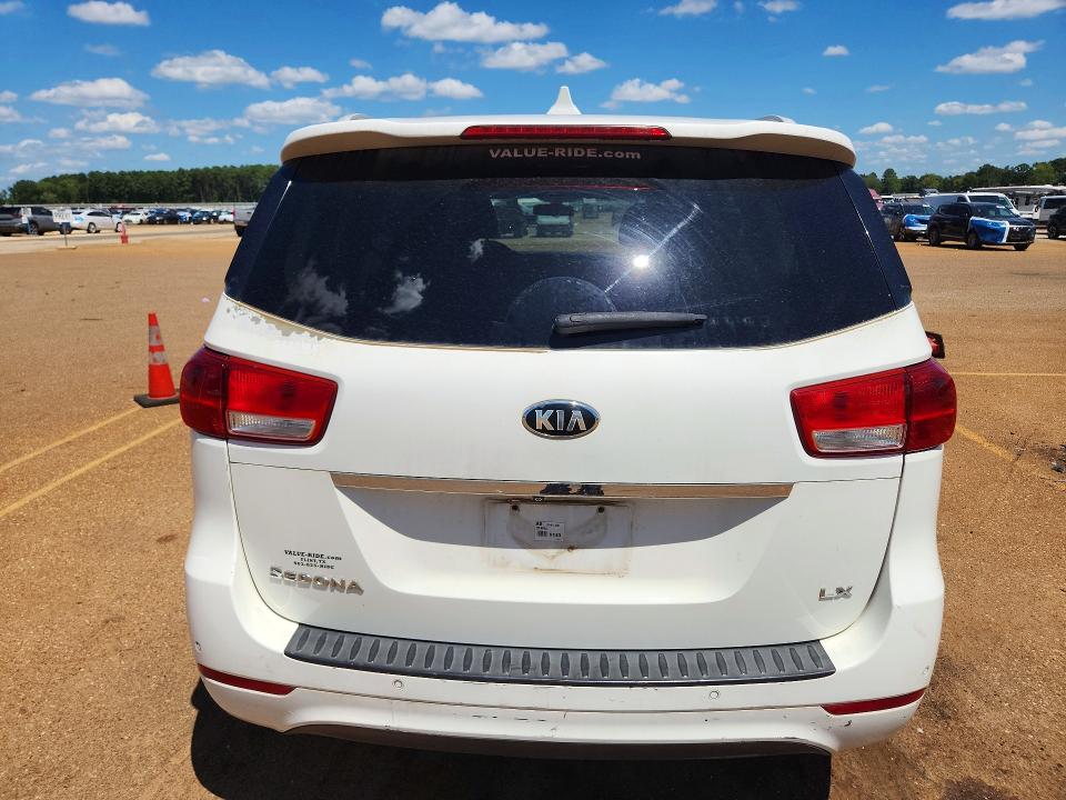 2015 Kia Sedona მანქანა იყიდება აუქციონზე, vin: KNDMB5C11F6021328, აუქციონის ნომერი: 64720646