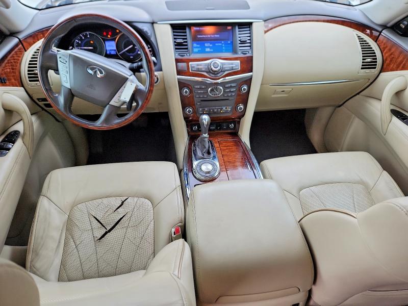64033986 :رقم المزاد ، JN8AZ2NF6H9640034 vin ، 2017 Infiniti Qx80 مزاد بيع