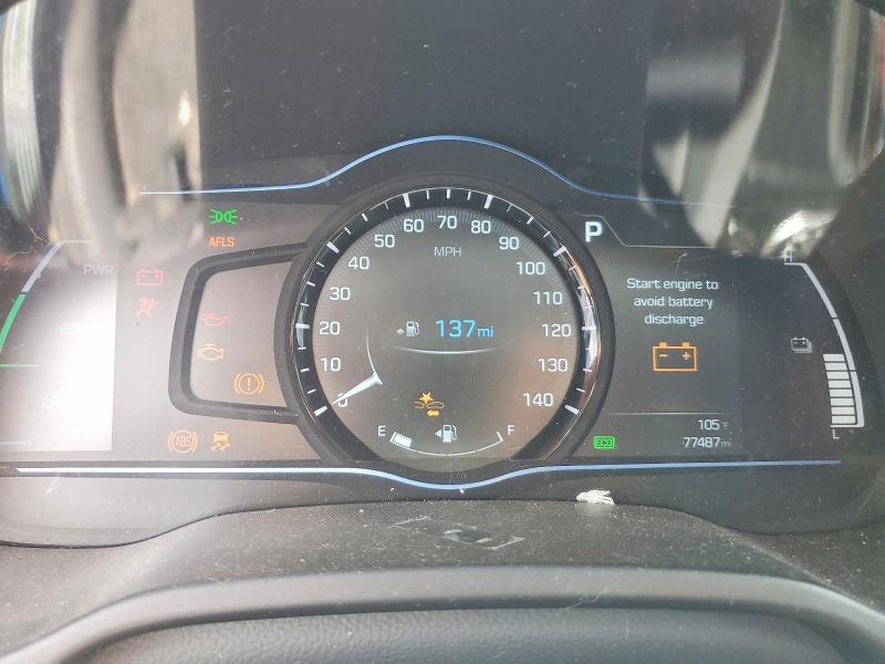 66125146 :رقم المزاد ، KMHC05LC5HU029266 vin ، 2017 Hyundai Ioniq مزاد بيع