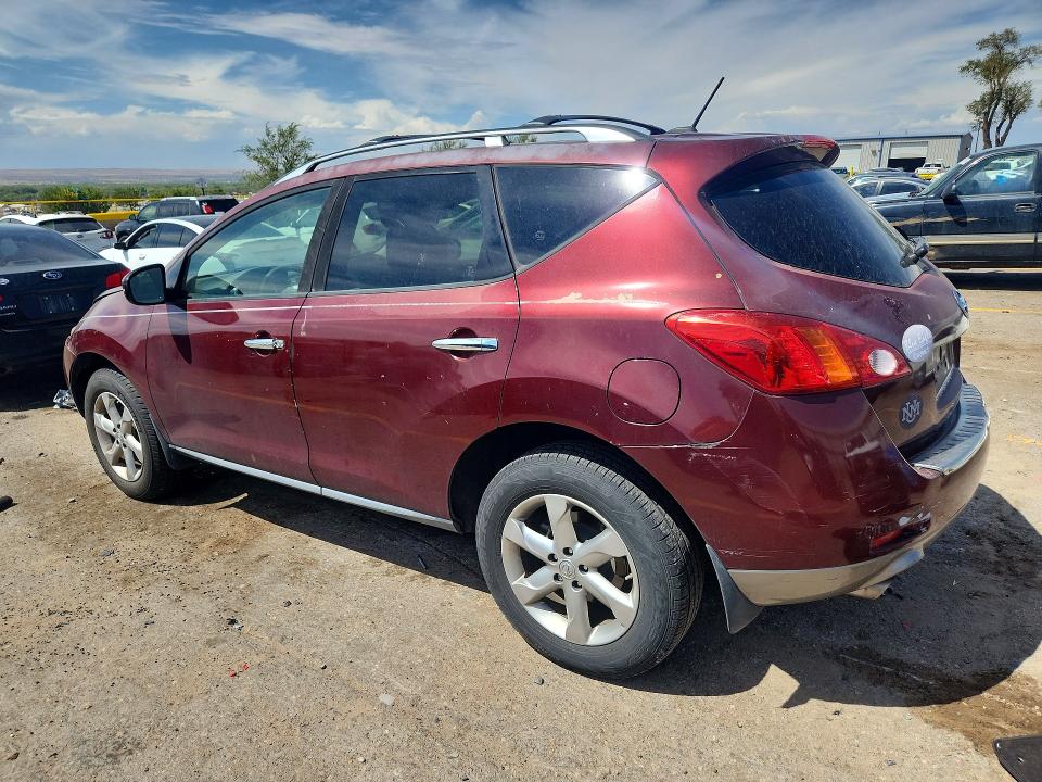67169186 :رقم المزاد ، JN8AZ18U69W103705 vin ، 2009 Nissan Murano مزاد بيع