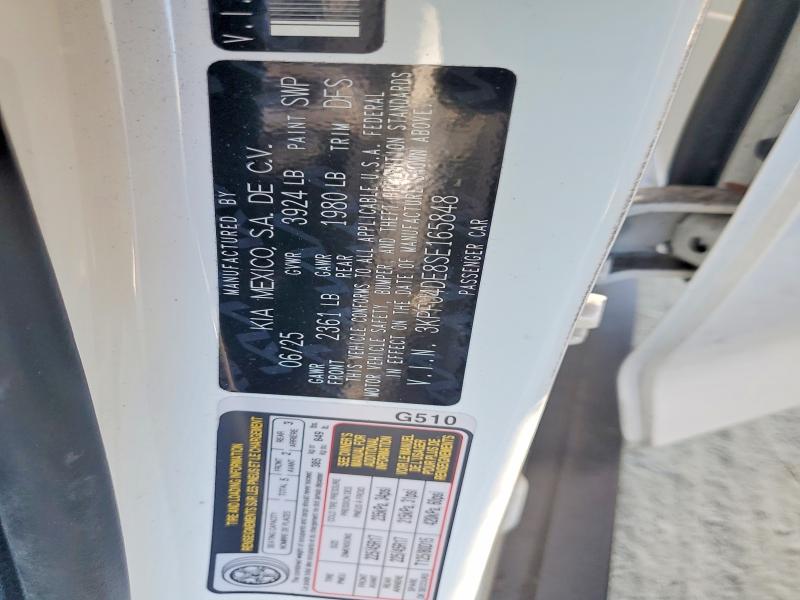 Aukcja sprzedaży 2025 Kia K4, vin: 3KPFU4DE8SE165848, numer aukcji: 65719396
