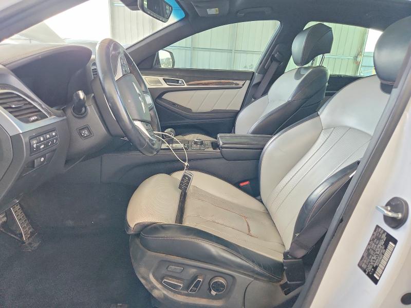 2018 Genesis G80 მანქანა იყიდება აუქციონზე, vin: KMHGN4JB7JU240787, აუქციონის ნომერი: 64937346