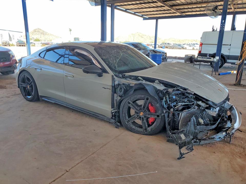 2025 Porsche Taycan მანქანა იყიდება აუქციონზე, vin: WP0AD2Y15SSA50310, აუქციონის ნომერი: 66081276