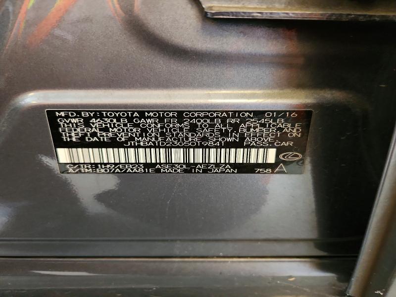Продаж на аукціоні авто 2016 Lexus Is, vin: JTHBA1D23G5019841, номер лоту: 63427316