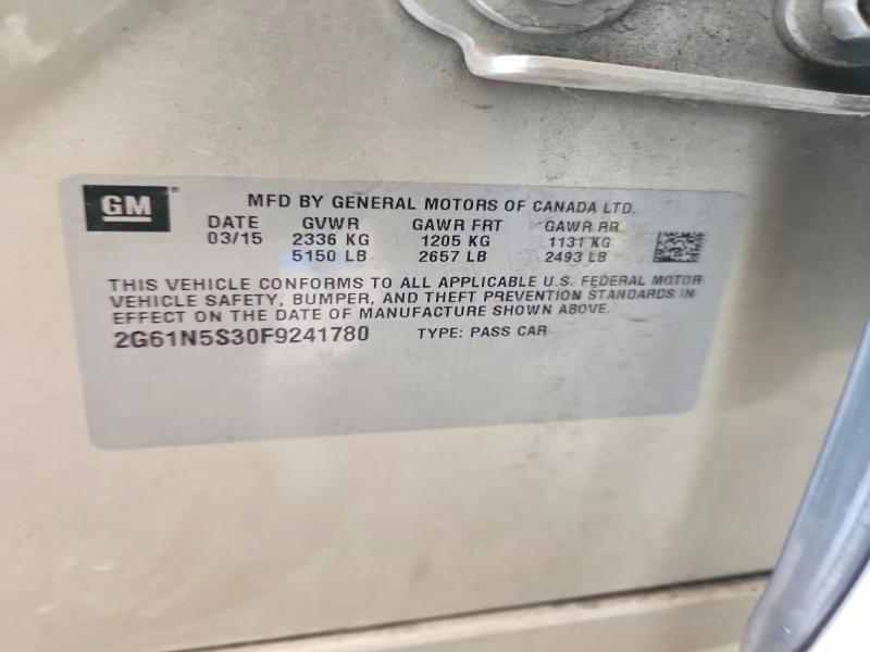 Aukcja sprzedaży 2015 Cadillac Xts, vin: 2G61N5S30F9241780, numer aukcji: 63578826