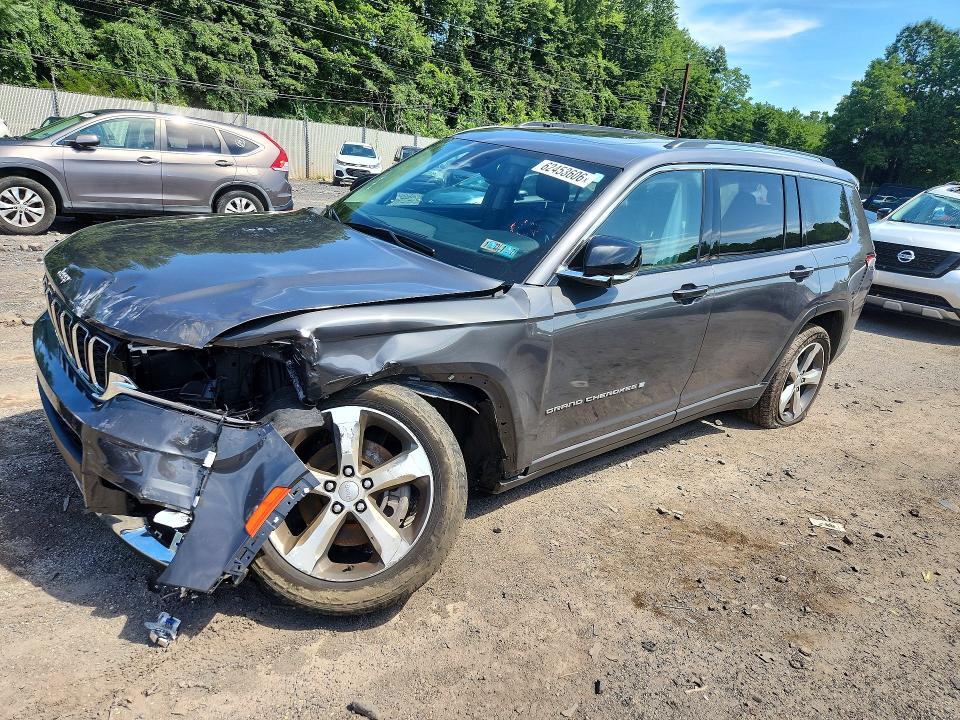 62453606 :رقم المزاد ، 1C4RJKBG8M8167840 vin ، 2021 Jeep Grand Cherokee مزاد بيع